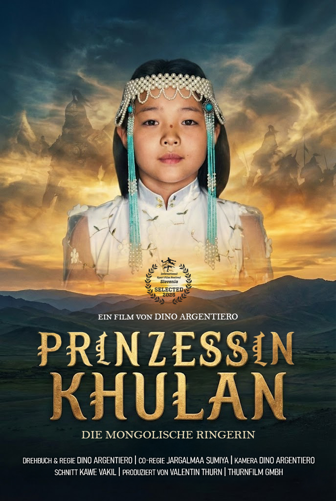 Filmplakat Prinzessin Khulan – Die mongolische Ringerin